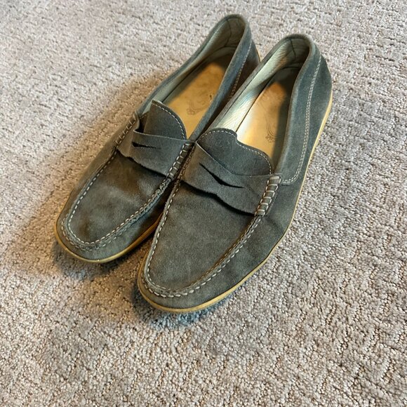 Tod\'s Suede Loafers, 9.5